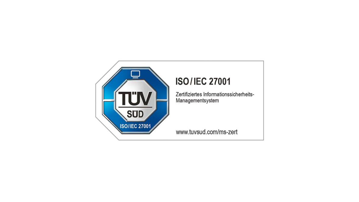TÜV Süd ISO 27001 2022 